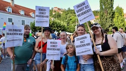 Am 1. Juli fand eine große Demonstration gegen Sozialkürzungen in Graz statt. 