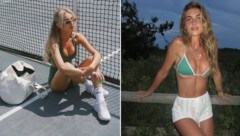 Morgan Riddle (l.) und Paige Lorenze