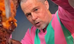 Brad Pitt kommt beim Zubereiten der Tacos ganz schön ins Schwitzen. Die Fans finden den ...
