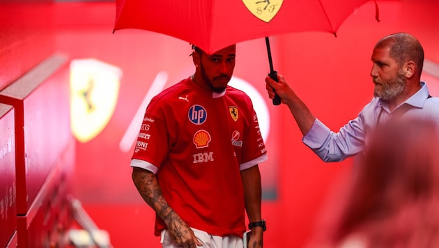 Lewis Hamilton fährt seine erste Saison für Ferrari.