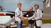 Ein König über den Wolken! Vor genau 40 Jahren bekam der heutige König Willem-Alexander seine ...