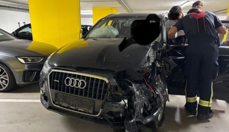 Im Einsatz stand die Berufsfeuerwehr Klagenfurt