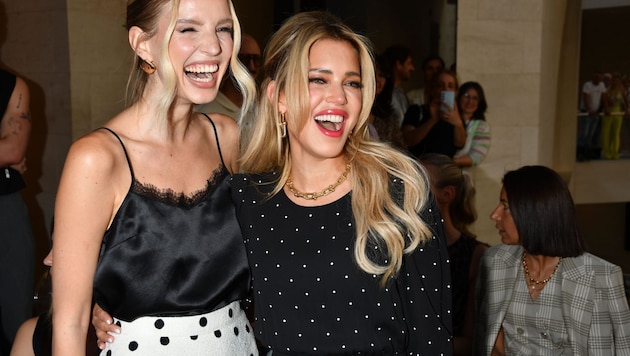 Sylvie Meis lag nicht nur modisch mit Influencerin Leonie Hanne auf einer Wellenlinie.