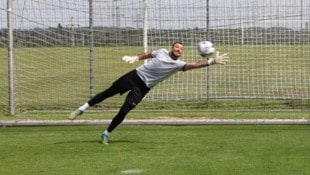 Raphael Morscher bereitete sich zuletzt wieder in Steinbrunn beim Camp der Spielergewerkschaft ...