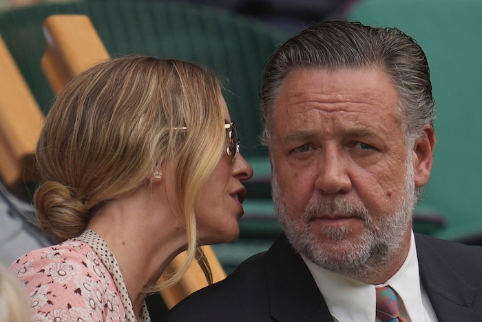 Britney Theriot und Russell Crowe