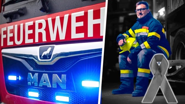 Die steirische Feuerwehrfamilie trauert um Fabian Mitterhuber