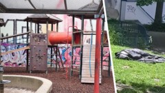 Die Parks und Spielplätze werden zu Schlafstätten. Obdachlose machen sich breit, Kinder trauen ...