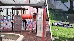 Die Parks und Spielplätze werden zu Schlafstätten. Obdachlose machen sich breit, Kinder trauen ...