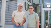Emmerich Seidl (li.) und Bürgermeister Andreas Kahr-Walzl sind Kassier und Obmann der ...