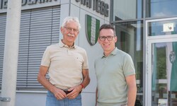 Emmerich Seidl (li.) und Bürgermeister Andreas Kahr-Walzl sind Kassier und Obmann der ...