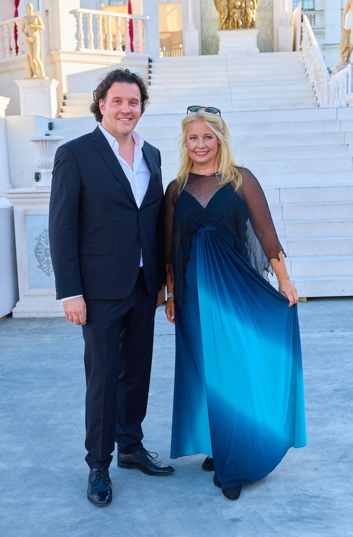 Opernstars im Publikum: Iva Schell und Thomas Tatzl.
