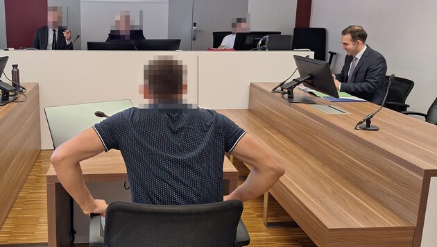 Selbstverständlich akzeptierte der Angeklagte das Urteil.