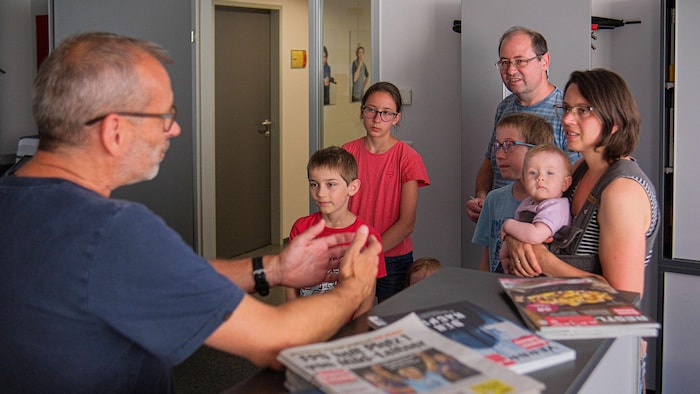 Beim Besuch in der „Krone“-Redaktion gibt es Programm für Groß und Klein.