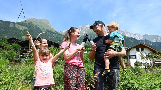 Familie Berger aus Virgen spezialisiert sich auf die Veredelung von Beeren.