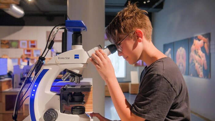 Im Ars Electronica Center gibt es vieles zum Ausprobieren und Erforschen.