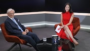 Altkanzler Wolfgang Schüssel (ÖVP) im Gespräch mit Moderatorin Katia Wagner: Man sprach über die ...