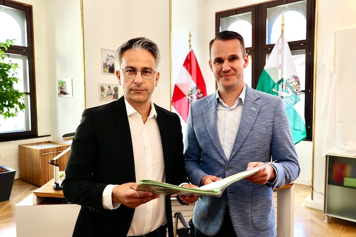 Kurt Hohensinner (li.) und Stefan Hermann.