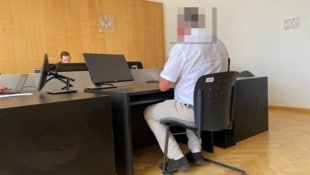 Der Angeklagte bei der Verhandlung am Mittwoch