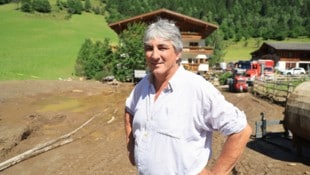 Einer der Betroffenen im Gschnitztal: Ferdinand Pranger.
