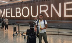 Aufschlag in „Down Under“! Aqeel Rehman hat zum Saisonabschluss einiges vor.