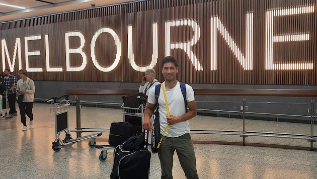 Aufschlag in „Down Under“! Aqeel Rehman hat zum Saisonabschluss einiges vor.