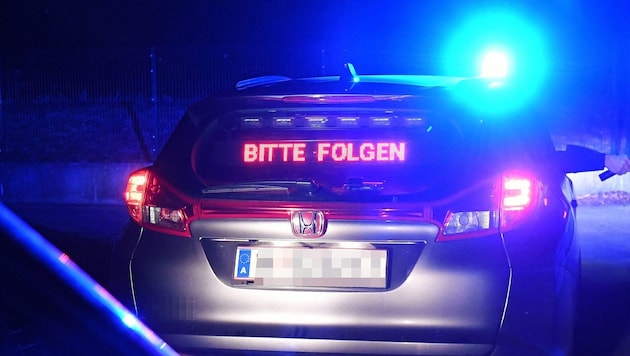 Eine Streife zog den blutjungen Bleifuß aus dem Verkehr
