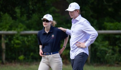 Lady Louise und Felix Robert da Silva-Clamp beim The Sandringham Festival