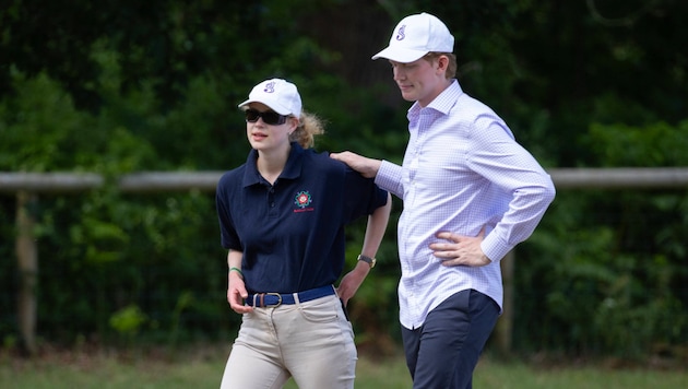 Lady Louise und Felix Robert da Silva-Clamp beim The Sandringham Festival