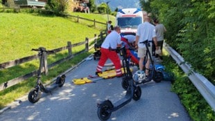 In Schlitters wurde dem Lenker (76) eines E-Scooters schwindelig.