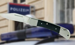 Einer der Streithähne hatte plötzlich ein Messer in der Hand.