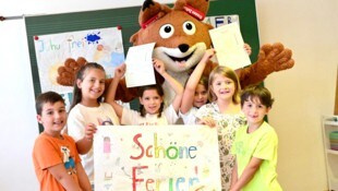 Die Schüler der VS 2 in Ferlach freuen sich schon auf die Ferien!