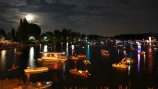 In Turbulenzen: Das Lichterfest auf der Alten Donau war für viele Jahre ein echter ...
