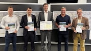 Paul Koller (Geschäftsführer Wasserverband), Kurt Berek (Bezirkshauptmann Kufstein), Michael ...