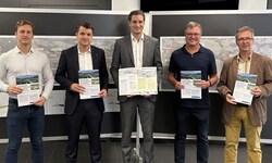 Paul Koller (Geschäftsführer Wasserverband), Kurt Berek (Bezirkshauptmann Kufstein), Michael ...