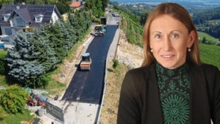 Waltraud Bauer-Dorner, Leiterin des Verfassungsdienstes des Landes Steiermark, betrachtet die ...