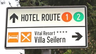 In Bad Ischl navigieren seit 2008 Hinweisschilder die Touristen zu den Hotels. Diese sollen nun ...