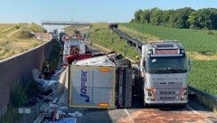 Kein Durchkommen – Abtransport auf engstem Raum.