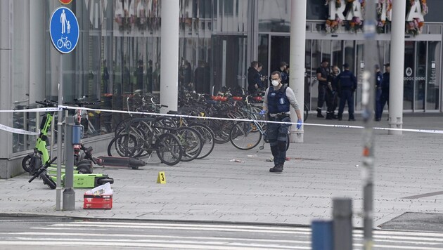 Der Angriff passierte in der Nähe eines Einkaufszentrums.