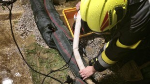 Zahlreiche Keller mussten ausgepumpt werden. (Symbolbild)