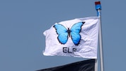 Der Schmetterling ist Symbol einer Festival-Gruppe aus Deutschland. Durch die Fahne wollen sie ...