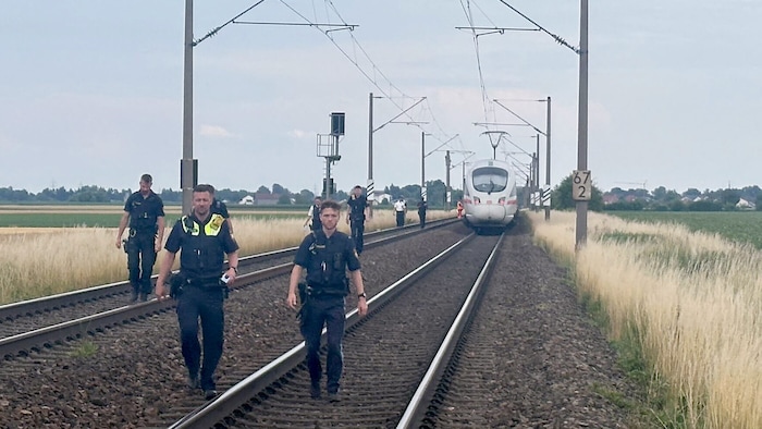 Es waren laut einer Schätzung rund 150 Einsatzkräfte vor Ort.