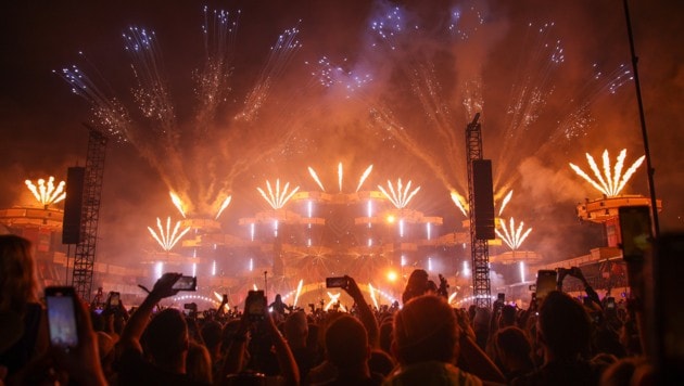 Das Electric Love Festival ging am Wochenende am Salzburgring über die Bühne.