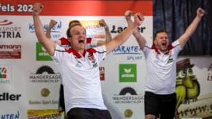 Am Samstag wollen die Leobner um Michi Brantner (li.) den Aufstieg in die Staatsliga bejubeln. 