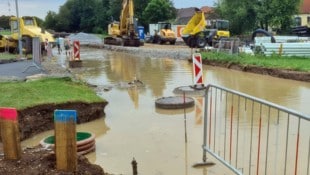 Schwere Unwetter Donnerstagnachmittag sorgten in Ober- und Niederösterreich für Hunderte ...
