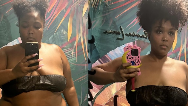 Beeindruckende Transformation: Popstar Lizzo hat sich auf Instagram mit einem aussagekräftigen ...