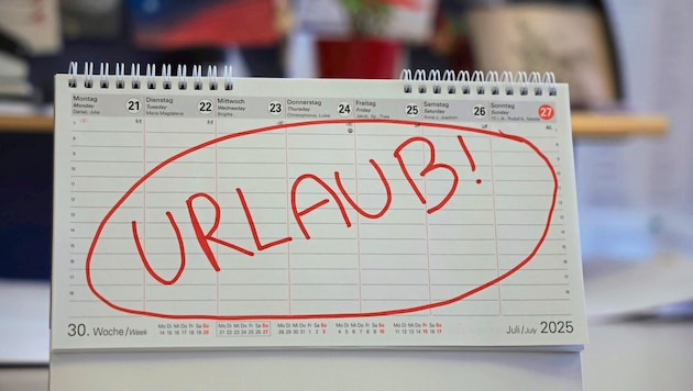Die AK klärt zum Urlaub auf.