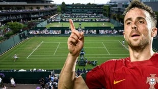 Auch in Wimbledon trauert man um Diogo Jota.