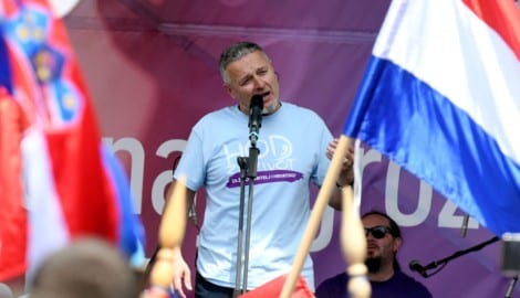 Der umstrittene Rocker Marko Perković gibt am Samstag ein riesiges Konzert in Zagreb.