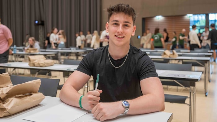 Für Kilian war der Med AT am Freitag der erste Anlauf für das Medizinstudium.