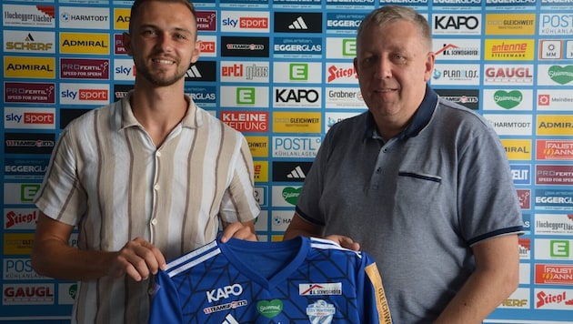 Julian Gölles läuft künftig für Hartberg auf.